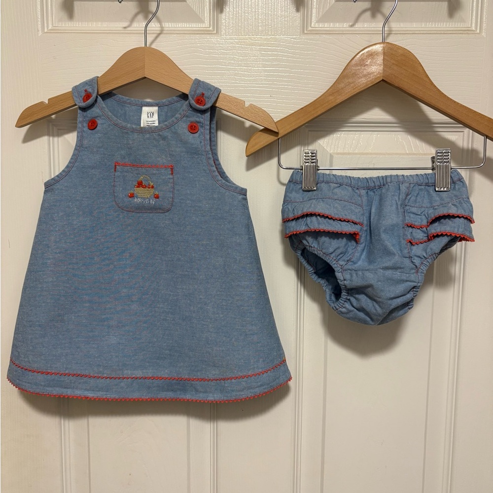 GAP Kids Blue and Red Matching Set